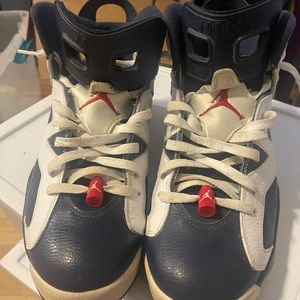 Air Jordan retro Olympic basketball sneakers